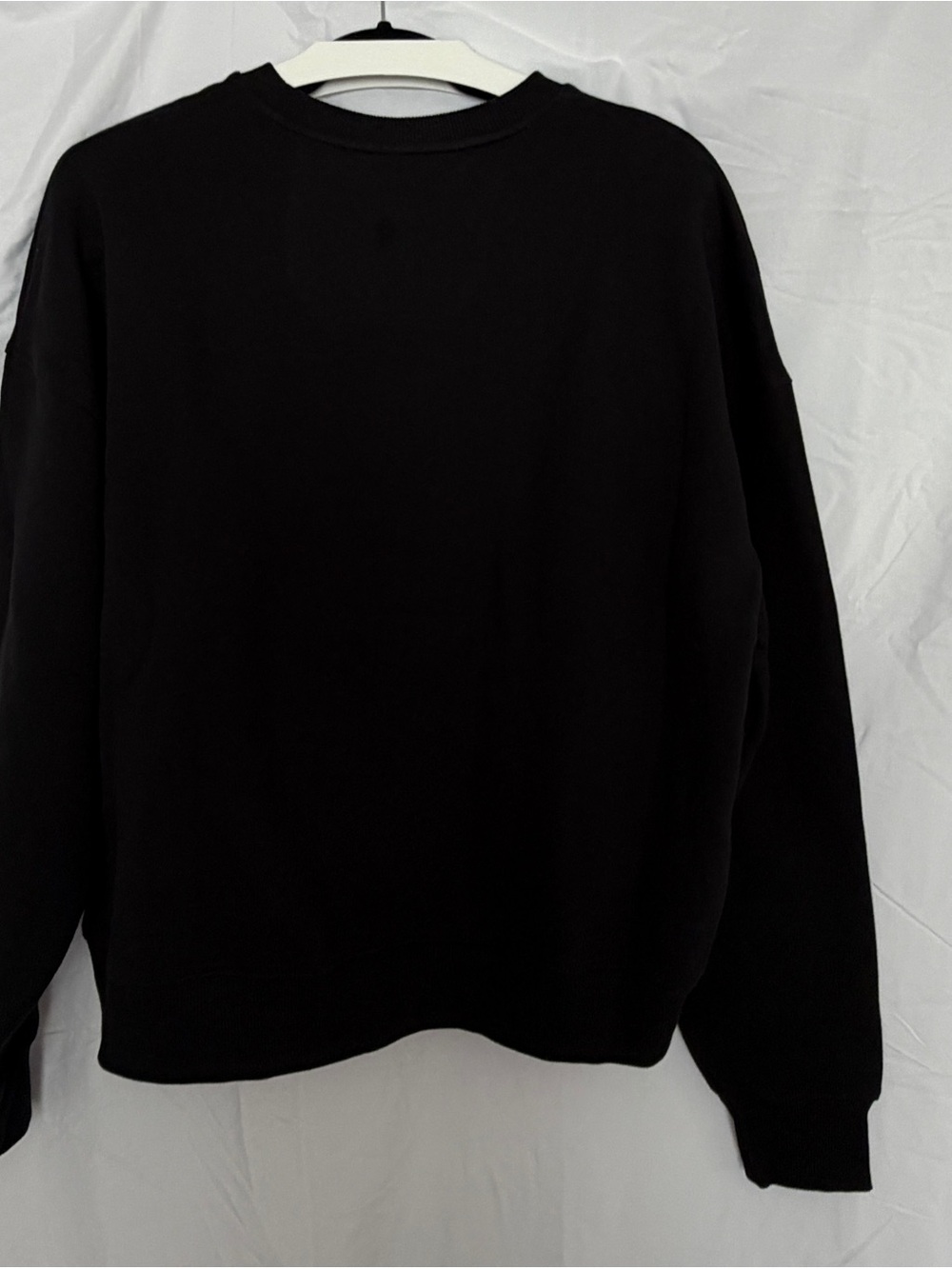 Taylor Swift Life of a Show Girl It’s Frightening Black Crewneck Sweatshirt - Picture 4 of 7